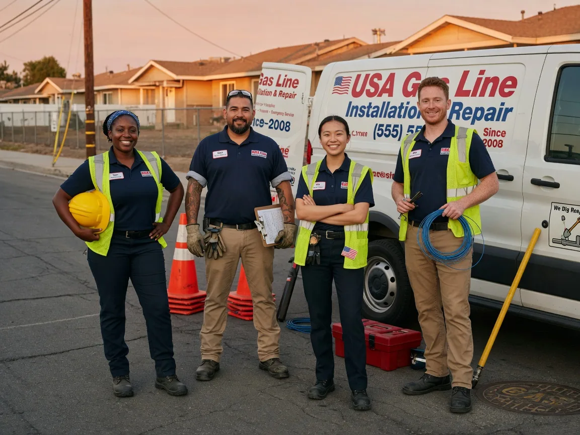Gas Line Installation company in Saline, MI